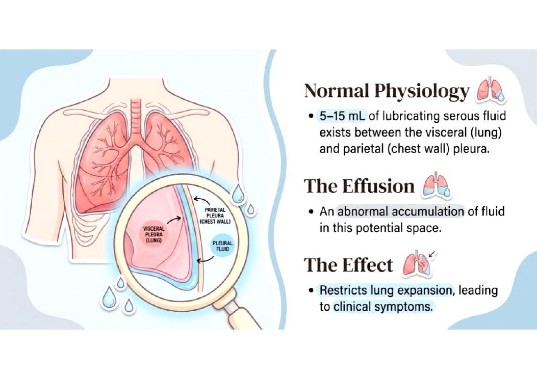 Normal pleural physiology
